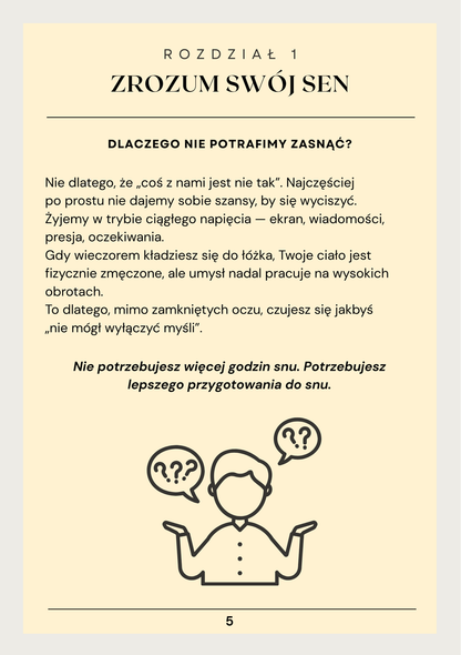 10 Minut Do Snu - Twój Wieczorny Rytuał Spokoju